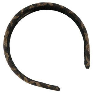 FENDI Katyusha Other accessories Zucca Brown canvas Women